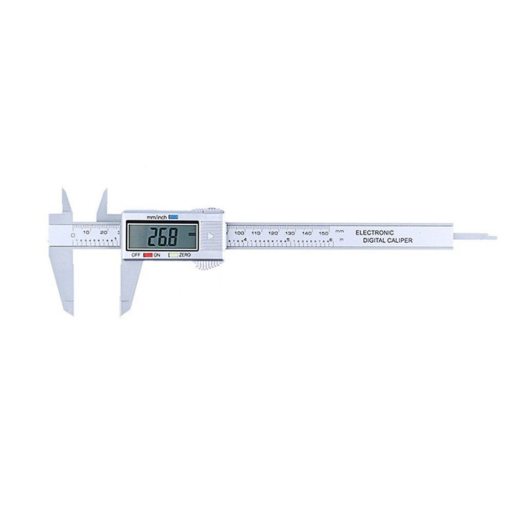 Carbon Fiber Composites Digital Caliper 0-150mm Gauge Micrometer Measuring Tool
