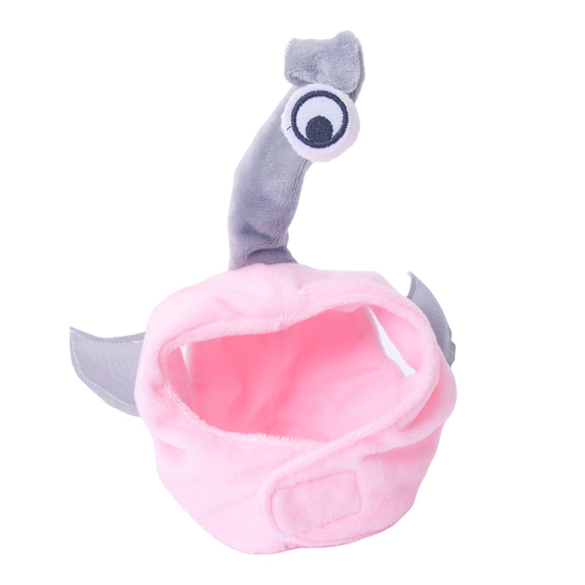 Dog Headdress One-Eyed Beast Head Coverings Hat Pink