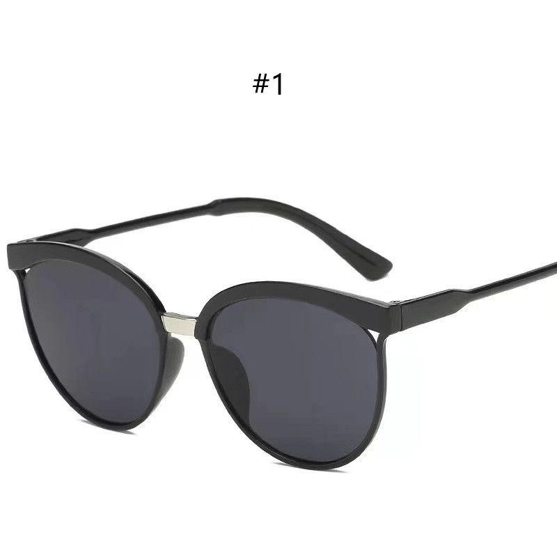 UV400 Cat Eye Sunglasses Coating Mirror Sexy Sun Glasses -#1