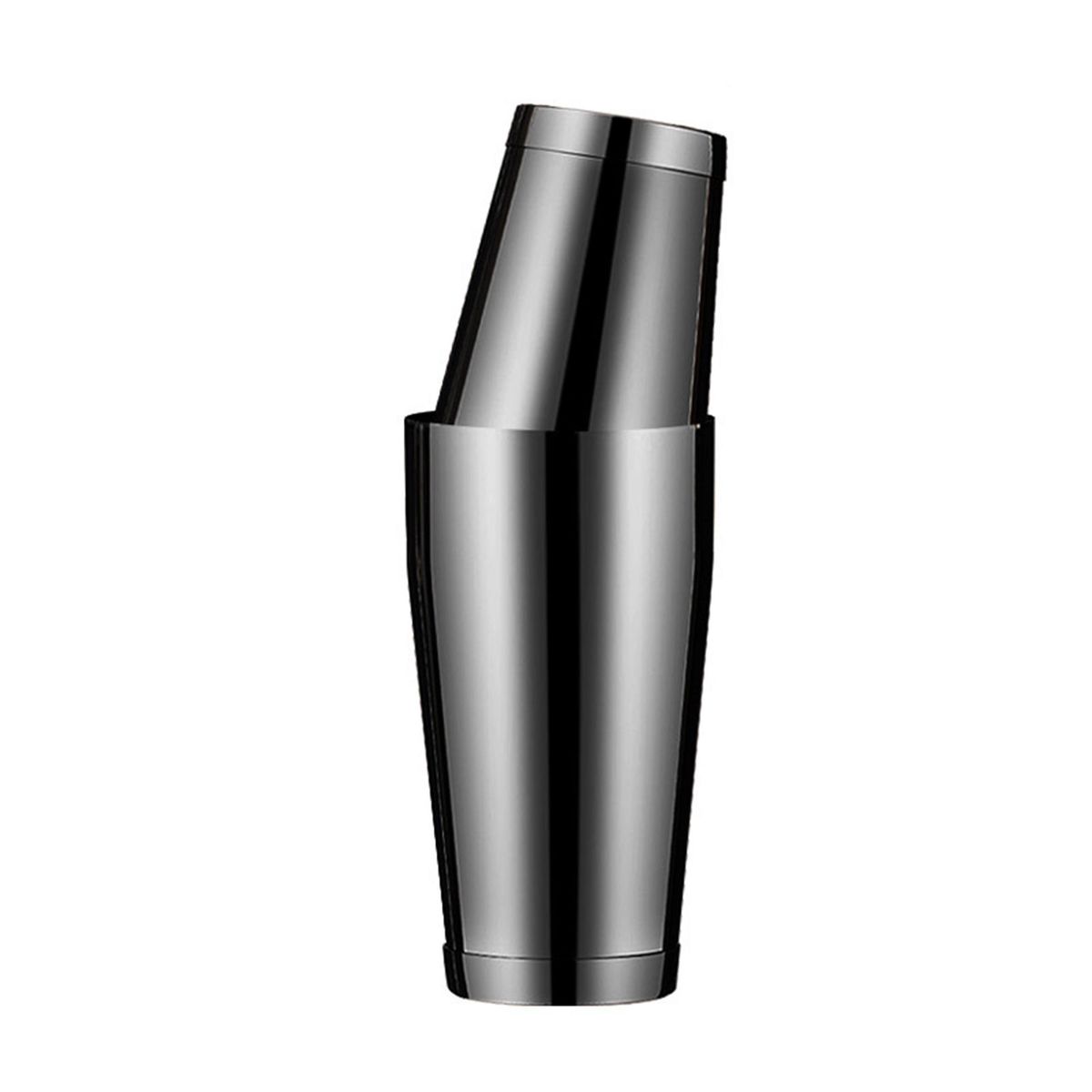 Cocktail Shaker Multi-purpose Mirror Surface Shaker Cup Black