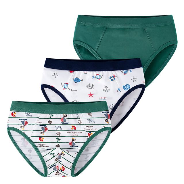 3 Pcs/lot Cotton Kids Boys Underwear