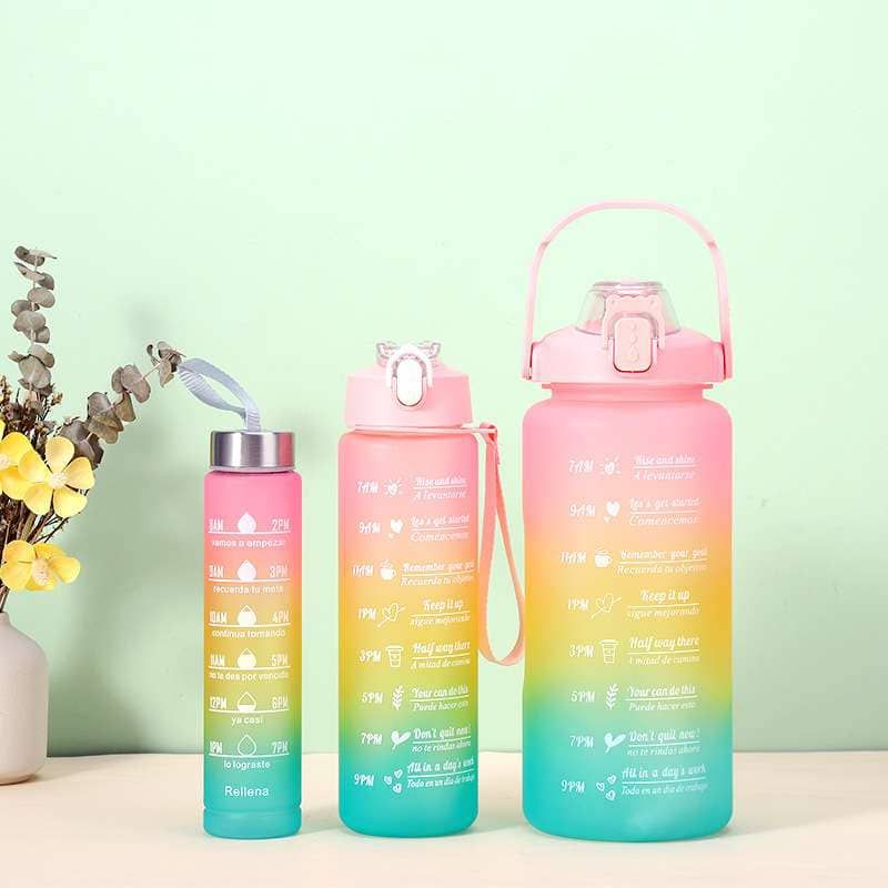 Quality Beautiful Water Bottle 3in1