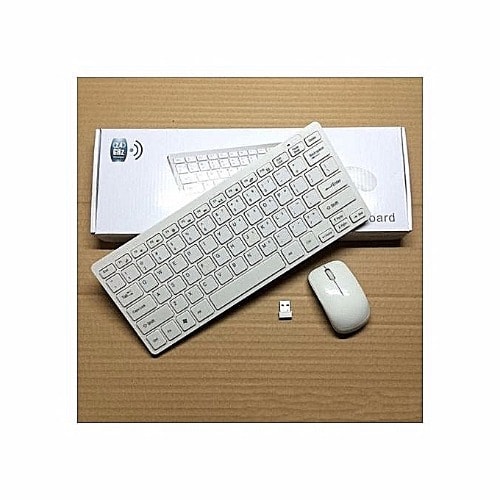 Complete Mini Wireless 2.4g Keyboard And Mouse