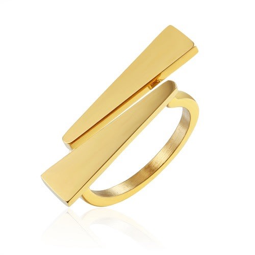 Diamond V Shape Borasi Female Ring