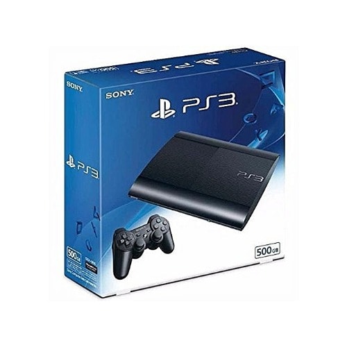 Ps3 Super Slim - 500GB + 40 Games Such As Fifa 19, Pes 21, Gta 5 And Mortal Kombat Xl