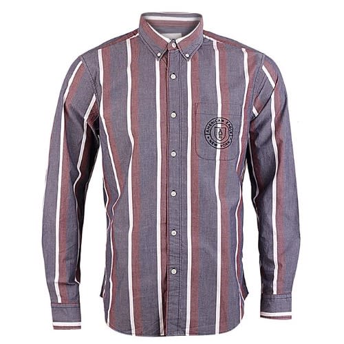 Men's Trendy Pocket-badge Shirt