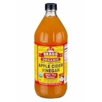 Apple Cider Vinegar Organic - 473ml, 16oz - Raw/unfiltered