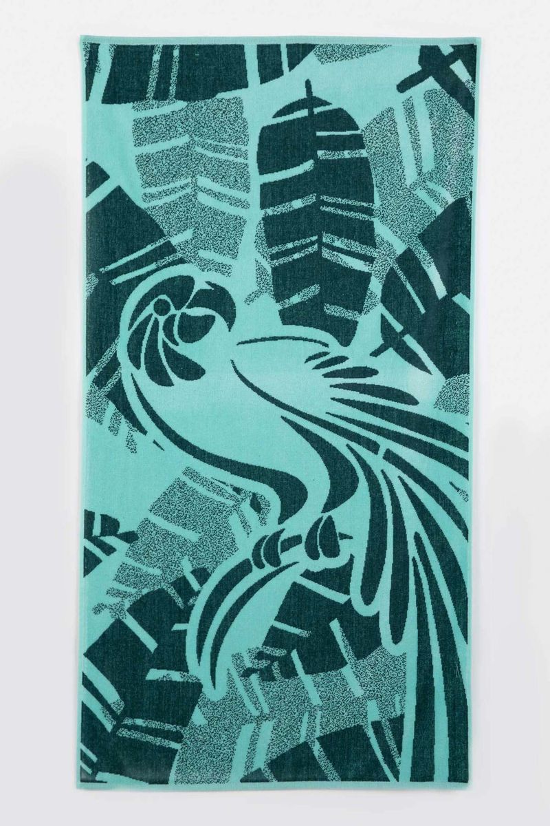 Man Casual Towel - Green