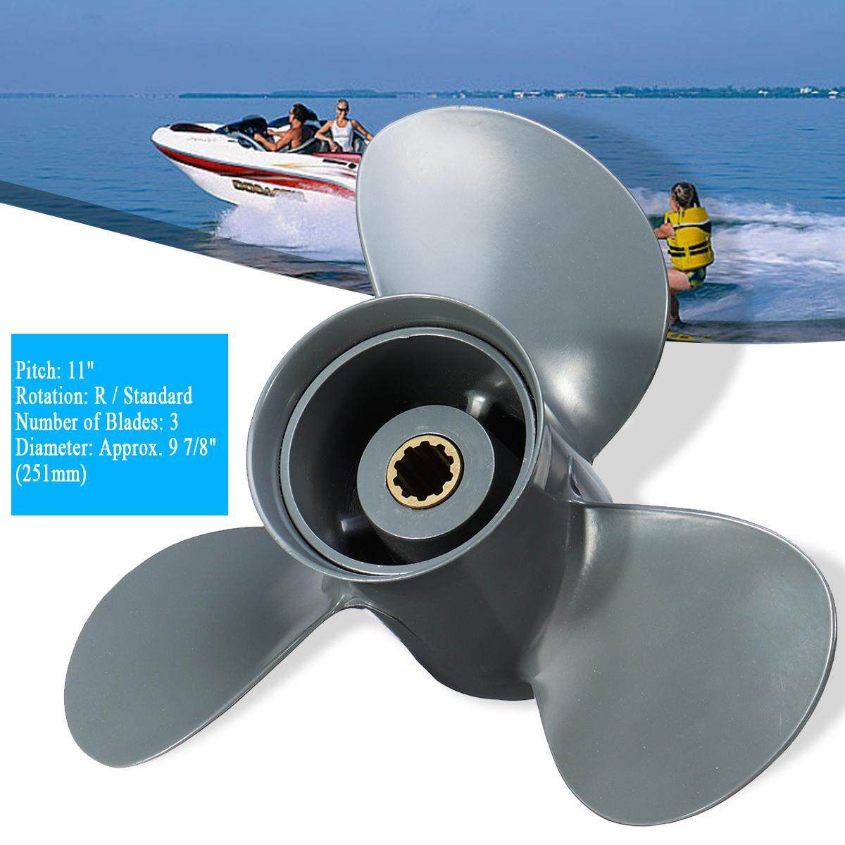 9 7/8 X 11 Aluminum Boat Outboard Propeller For Honda 25-30HP 58130-ZV7-011AH