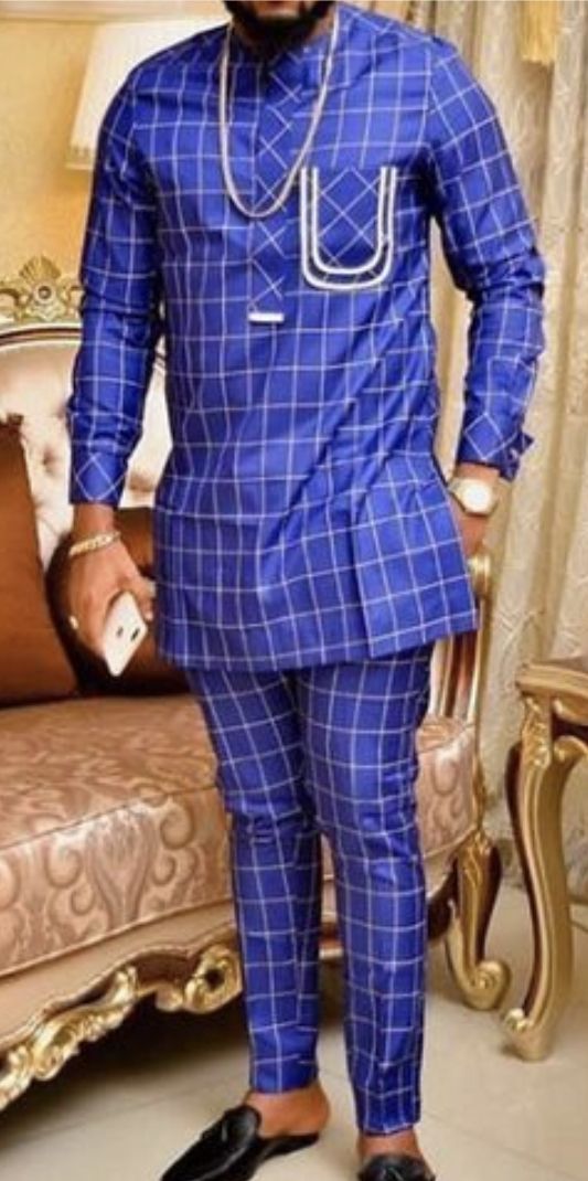 Men Native - Blue