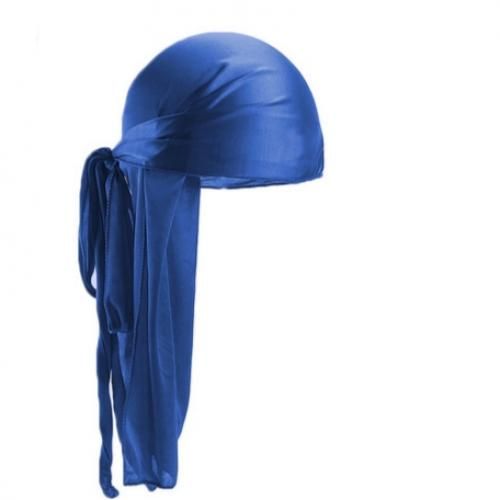 NEW Luxury Silky Plain DURAG - Royal Blue