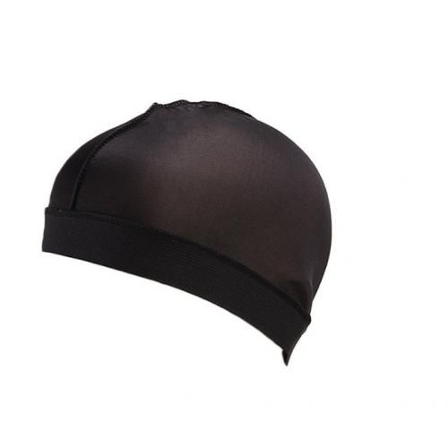Wavecap Plain Premium Silk- Black