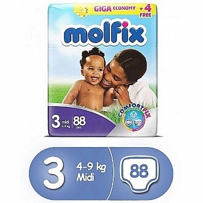 Baby Diaper - Size 3 -