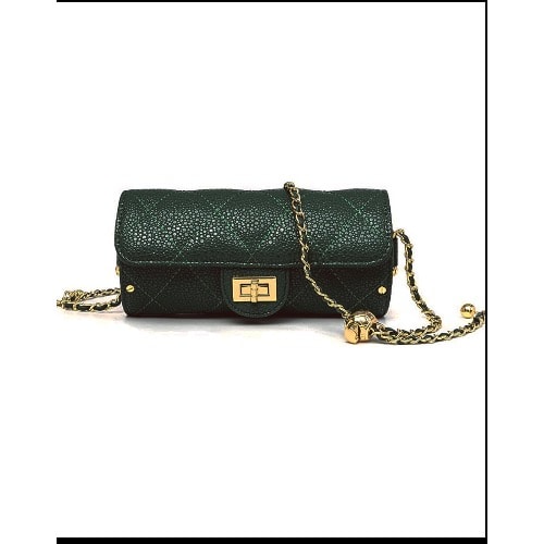 Camo Leather Sausage Design Purse