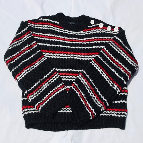 Multi Striped Knitted Sweater