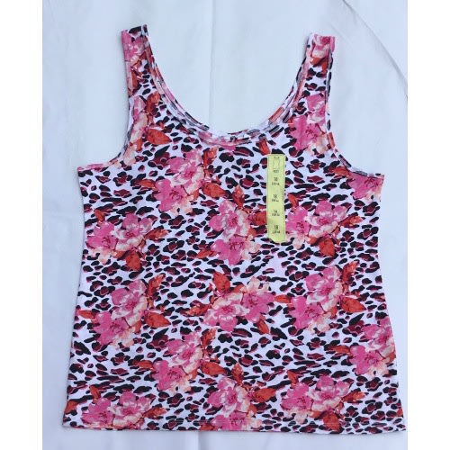 Teenage Flowery Tank Top