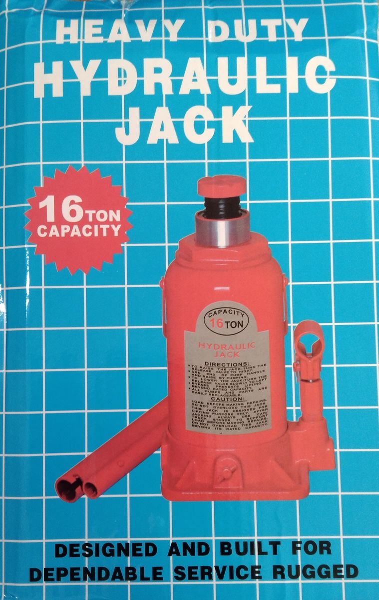 16 Ton Heavy Duty Hydraulic Jack/Car Jack