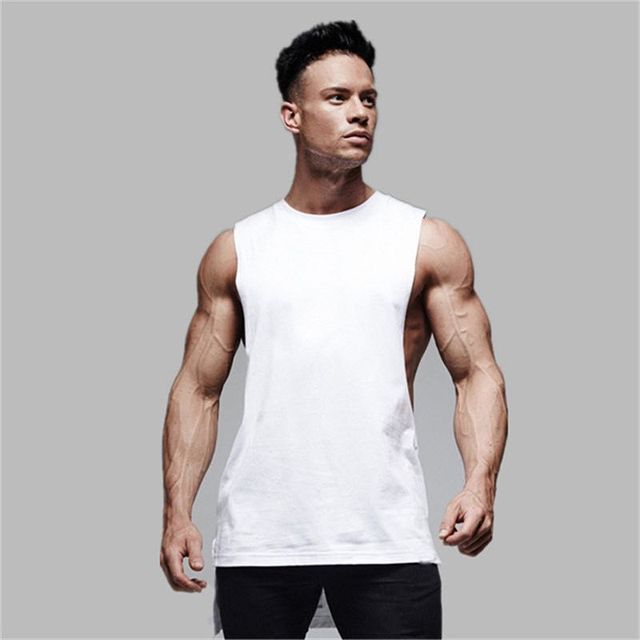 Casual Vest Sports Men's Summer Sleeveless - White