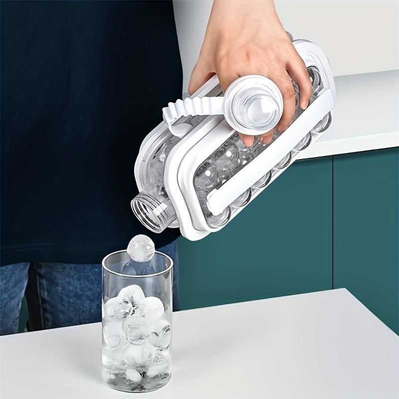 1pc Portable Ice Ball Maker Round Ice Cubes for Your Home Bar or Kitchen