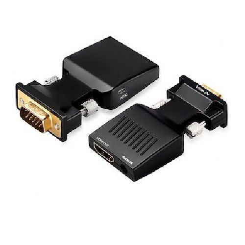 VGA To HDMI Adapter + Audio Male Cable