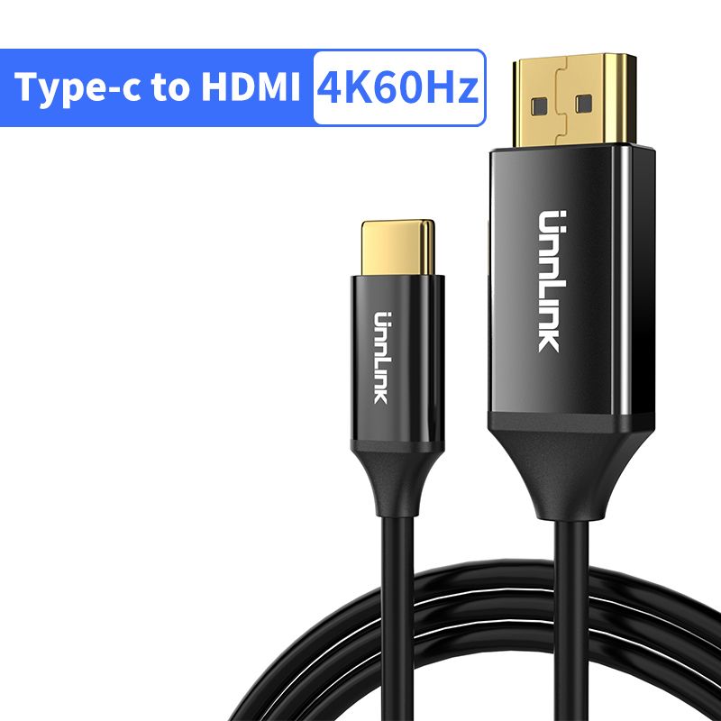 8K60Hz USB C To HDMI Cable 4K144Hz Type-C Thunderbolt 4