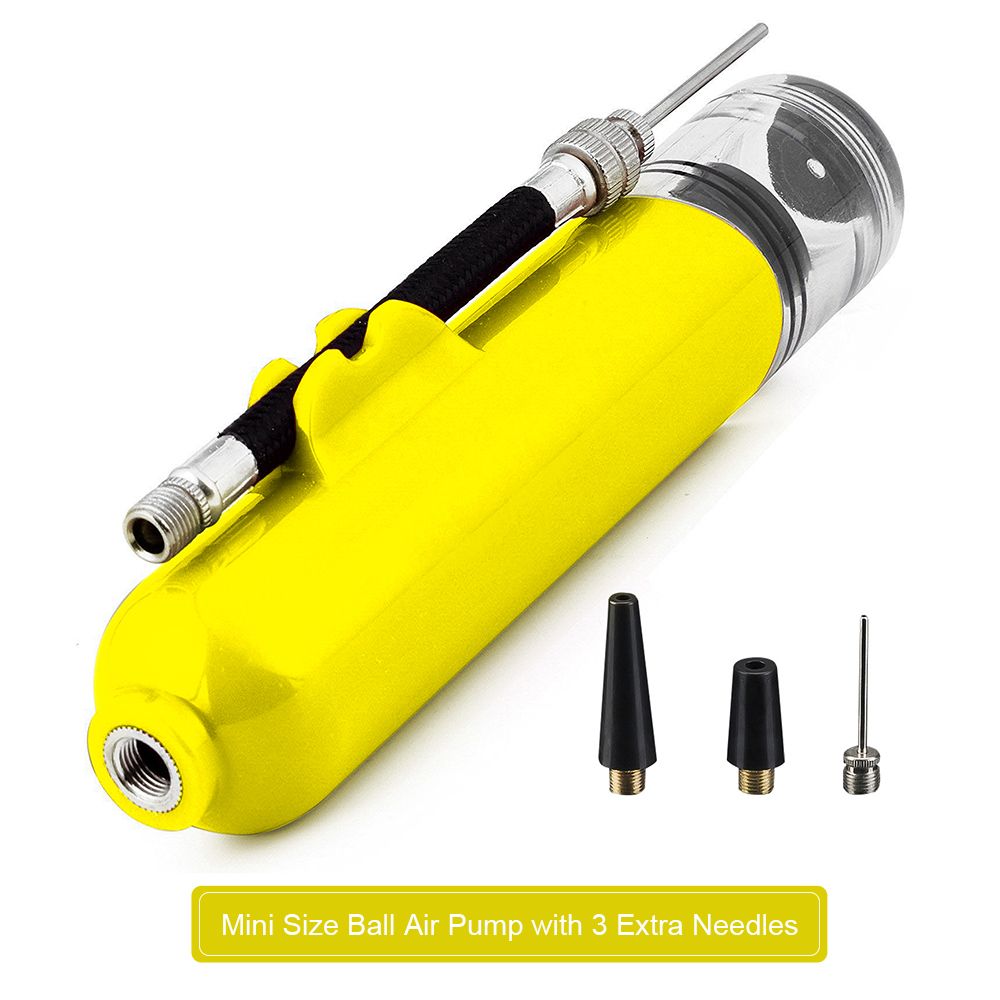 Mini Size Ball Air Pump Inflator 6 Inches Small Dual Action