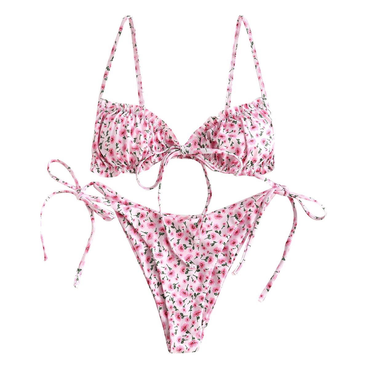 Women Bikinis Set Micro Swimwear Bandage Solid Two-piece Swimsuit Bikini Swimming Beachwear Biquini Female JJJJ KIP