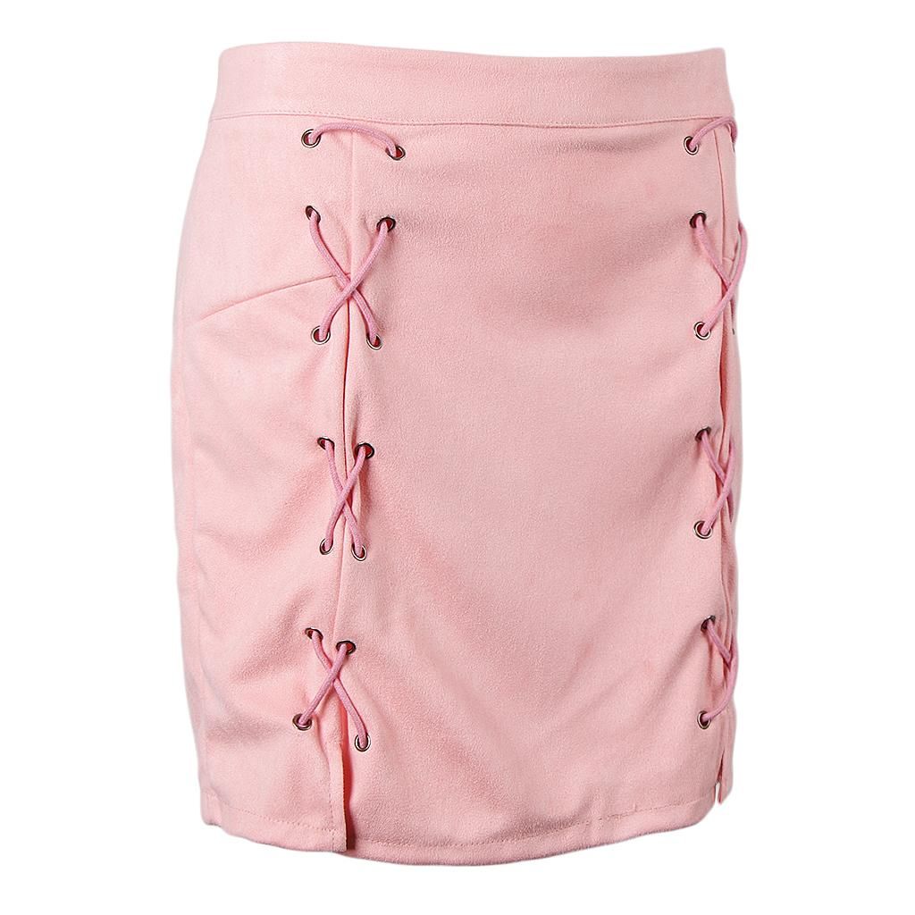 A Line Skirt Pink 2XL