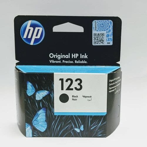 123 Cartridge - F6v17ae - Black Ink