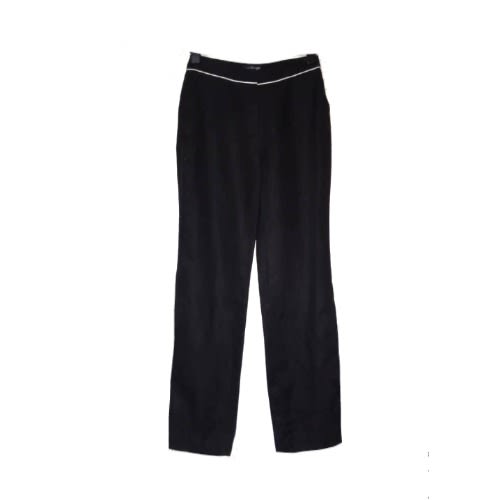 Linen Blend Women's Long Length Formal Trouser