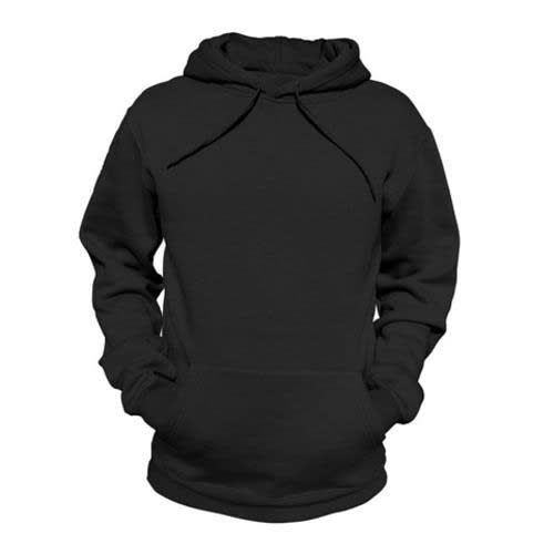 Plain Hoody-Black