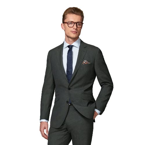 Hammond & Co Men's Merino Wool Blend Suit