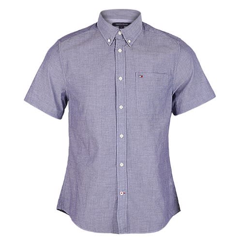 Plain Custom-fit Short Sleeve Shirt