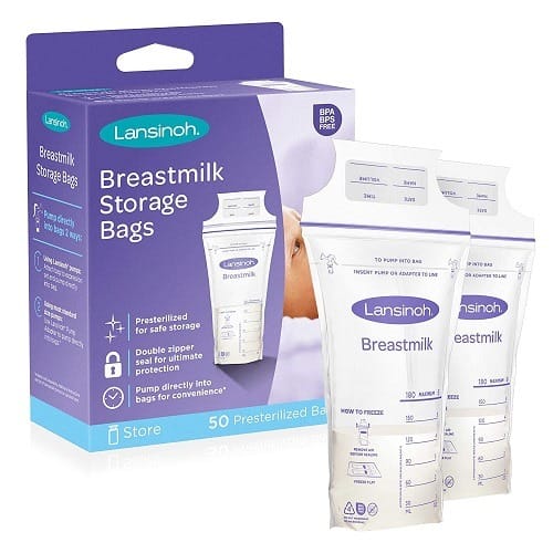 Breastmilk Storage Bags - 50 Bags