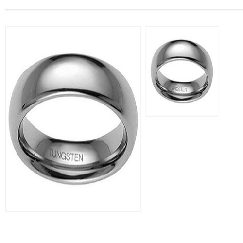 Tungsten Ring For Men - Silver