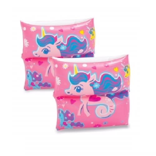 Inflatable Kids Swimming Arm Band Floater- Pink Sea Unicorn