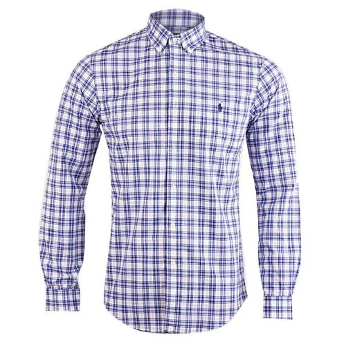 Men's Slim-fit Cotton-stretch Shirt