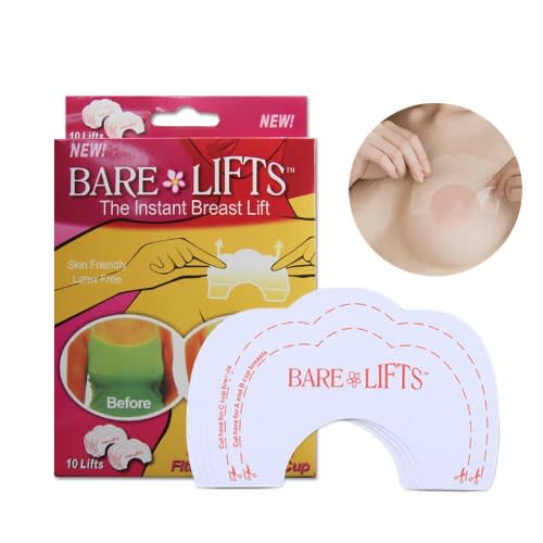 Bare Lifts Instant Breast Lift Support Invisible Bra Adhesive