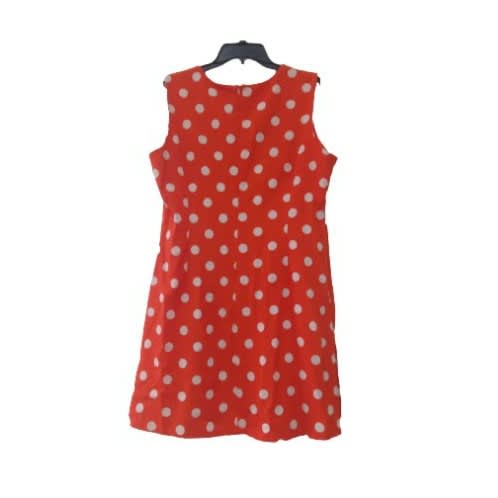 Women's Short Dress- Orange