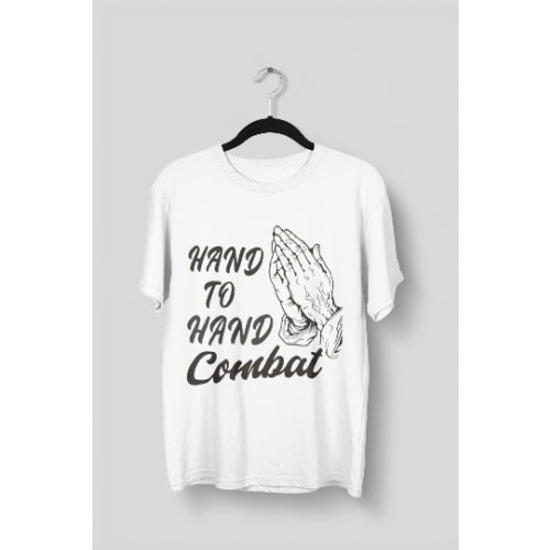 Hand 2 Hand Combat Christian T-shirt - White