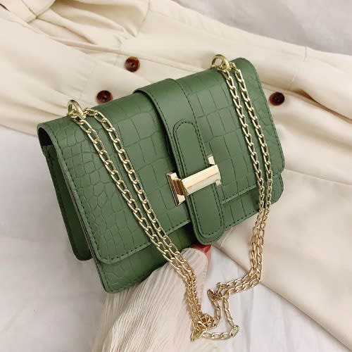 Women's Shoulder Messenger Mini Handbags - Green