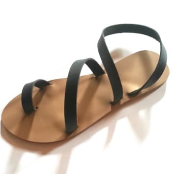 Women's Buckless Sandal - Black
