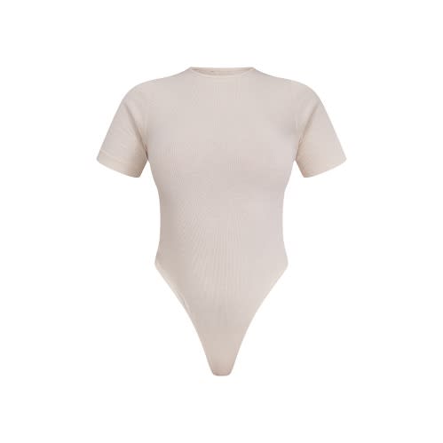 Short Sleeve Bodysuit - Off-white