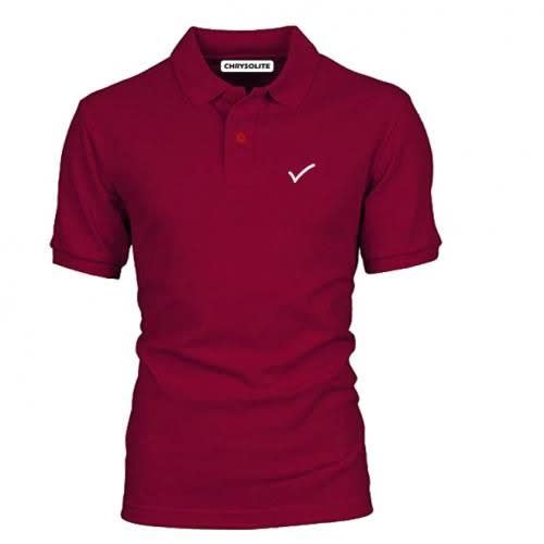 Polo T-shirt - Wine