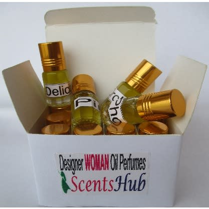 Designer Woman Oil Perfumes Set - 3ml X 12