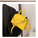 WOMAN  FASHION HAND BAG - YELLOW