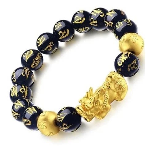 Feng Shui Obsidian Bracelet
