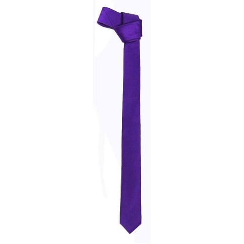 Skinny Men's Tie - Purple