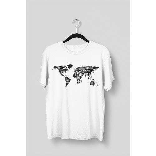 John 3:17 White Christian Tshirt