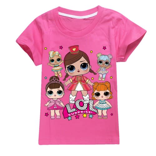 Lol Girl Top- Pink